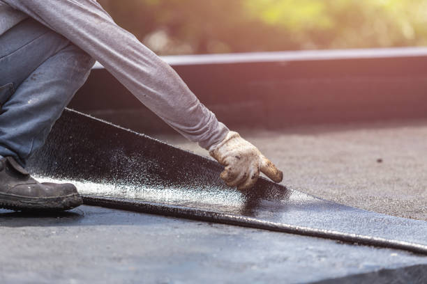Professional Basement Waterproofing technician working in Retsof, NY